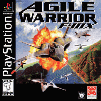 Agile Warrior F-111X Playstation US box art